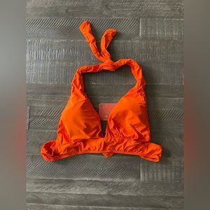 Rio de Sol Calendula Halter  Bikini Top